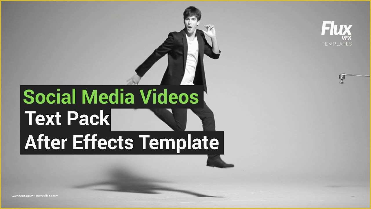 Social Media after Effects Template Free Of social Media Video Text Pack after Effects Template