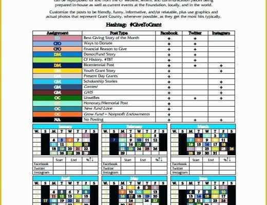 Social Media Calendar Template 2018 Free Of Pm social Media Content Calendar Template Free – Syncla