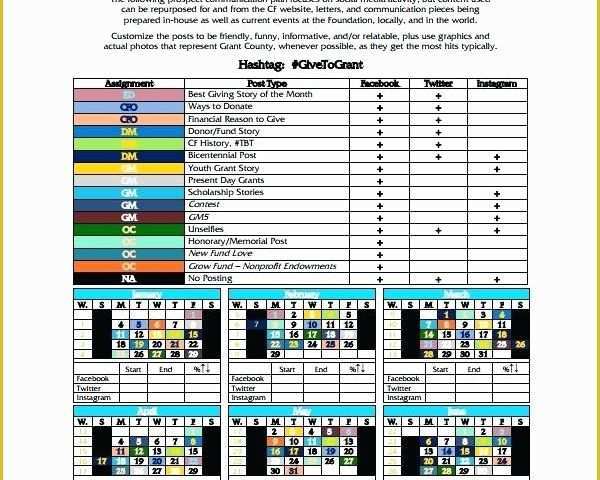 Social Media Calendar Template 2018 Free Of Pm social Media Content Calendar Template Free – Syncla