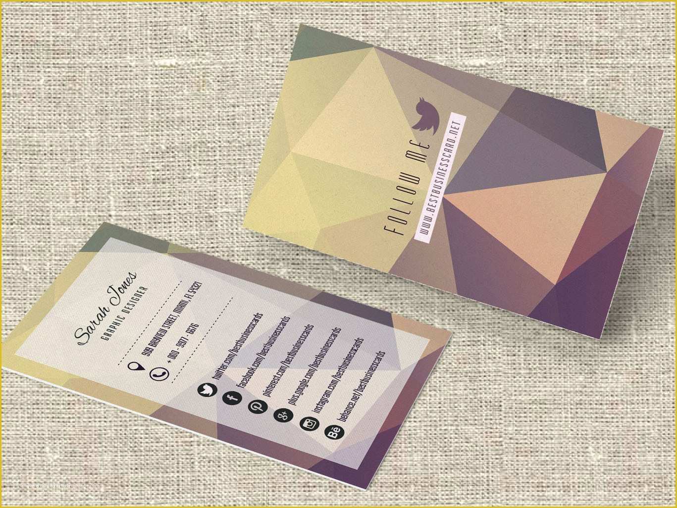 Social Media Card Template Free Of 3 Free social Media Business Cards