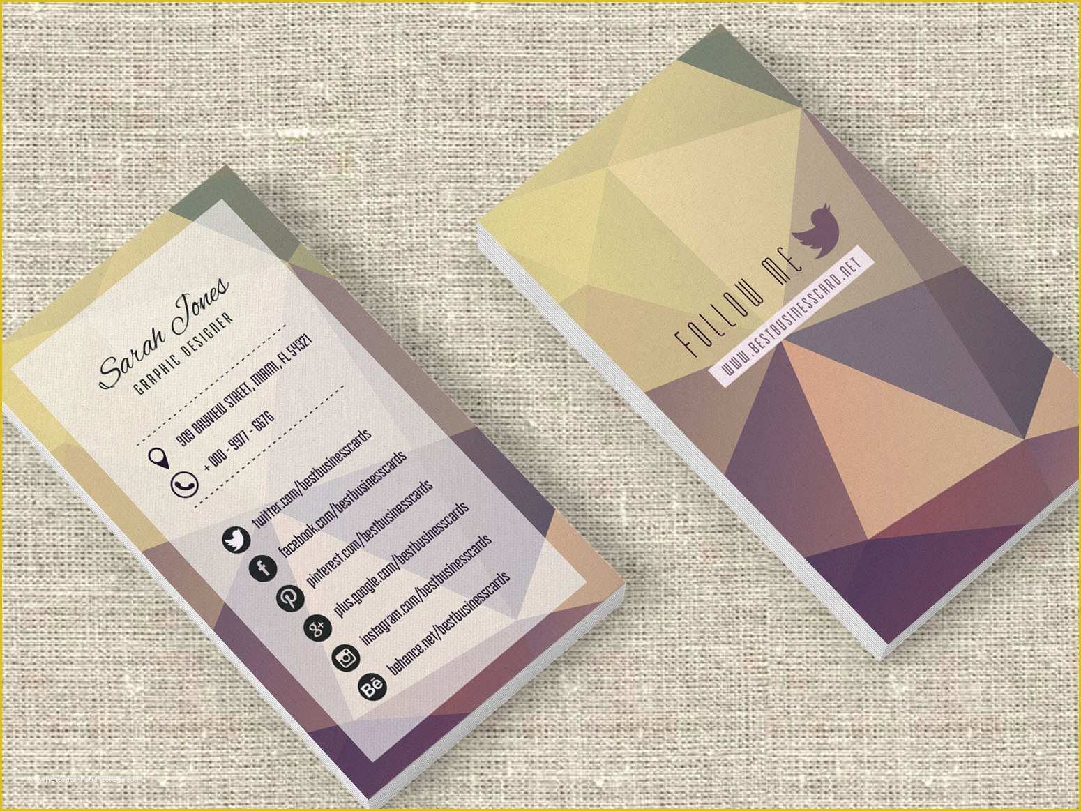 Social Media Card Template Free Of 3 Free social Media Business Cards