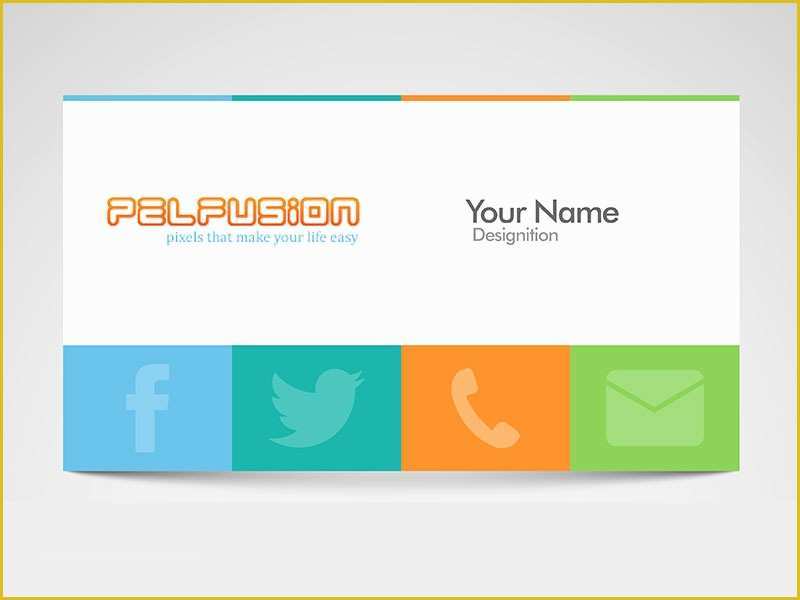Social Media Card Template Free Of Free social Media Business Card by Ferman Aziz