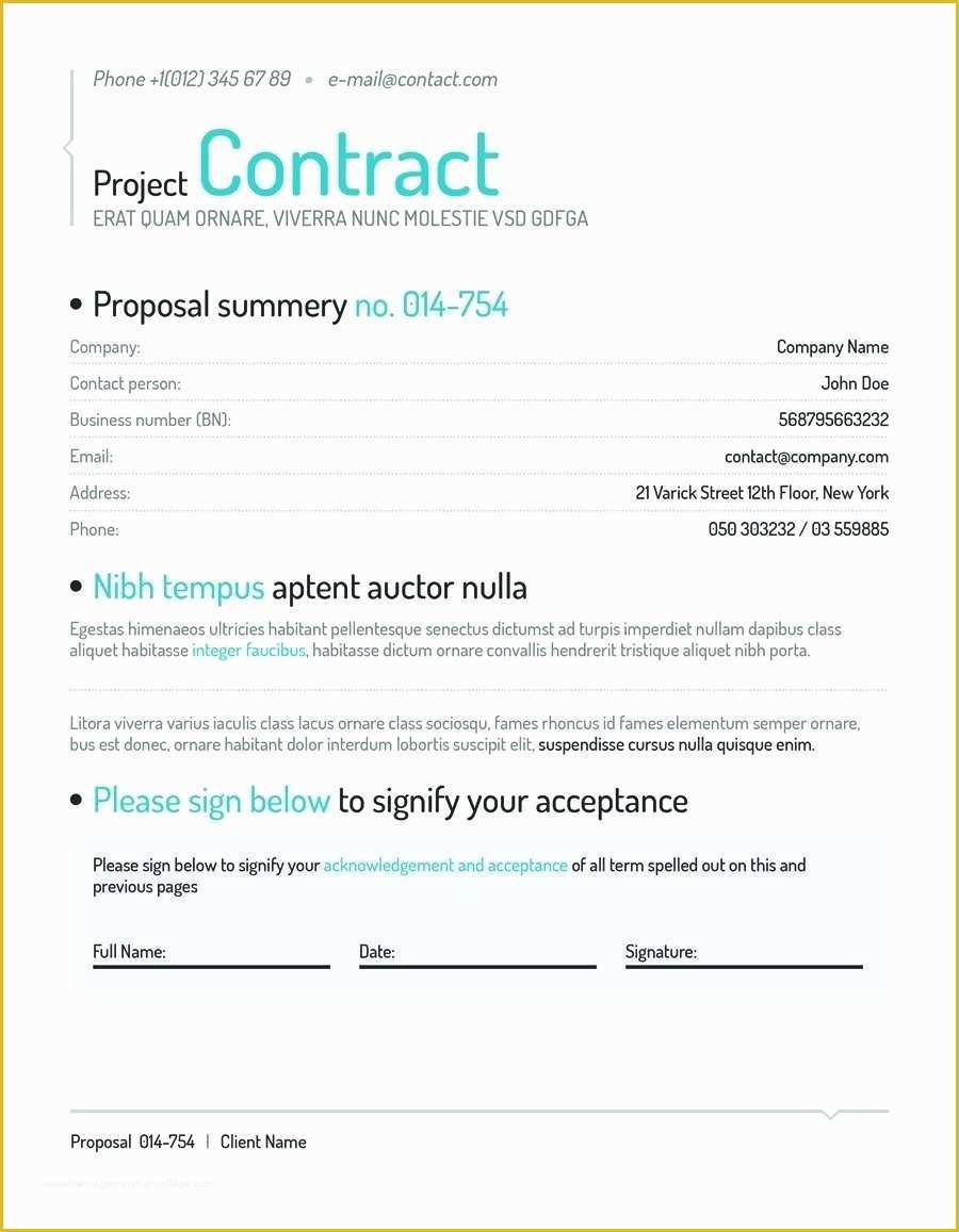 Social Media Contract Template Free Of [template] social Media Contract Bonsai