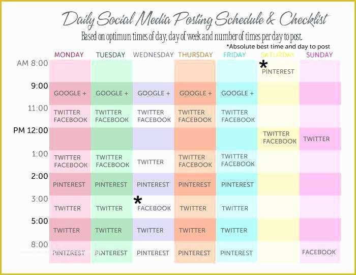 Social Media Plan Template Free Of Free social Media Marketing Calendar Template Plan