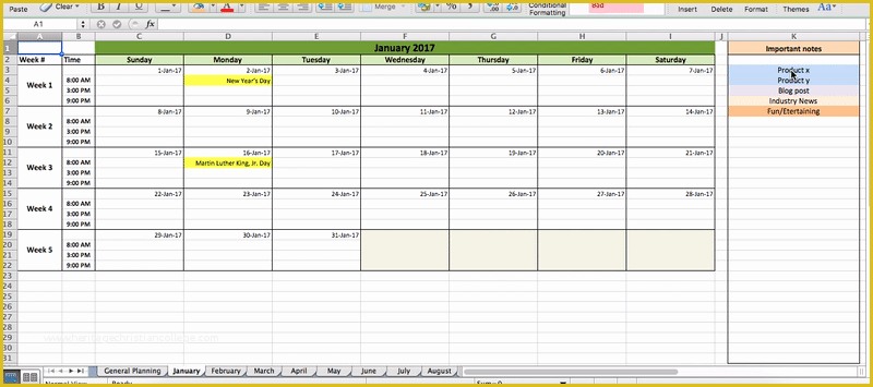 Social Media Plan Template Free Of social Media Calendar Template Google Docs