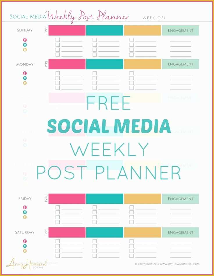 Social Media Post Template Free Of 70 Best social Media Printables Images On Pinterest