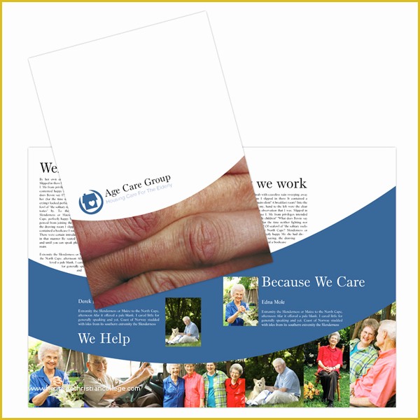 Software Company Brochure Templates Free Download Of Free Business Card Templates Home Care for the Elderly