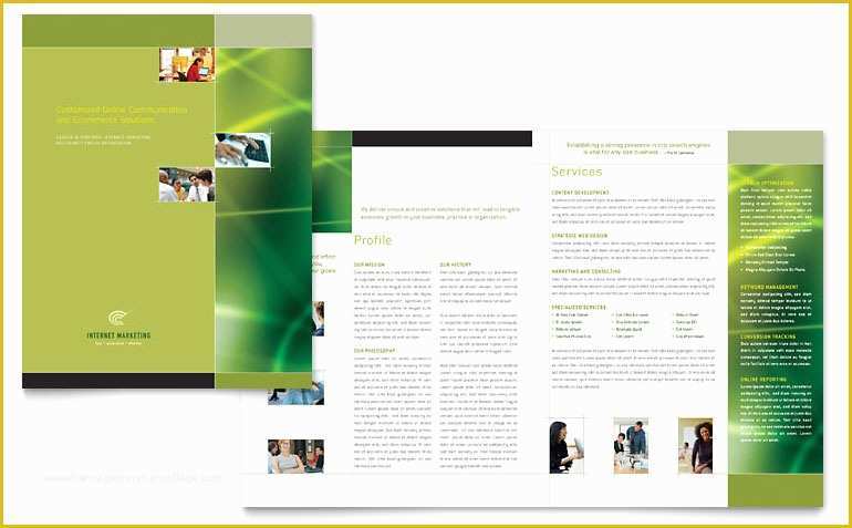 Software Company Brochure Templates Free Download Of Internet Marketing Brochure Template Word &amp; Publisher