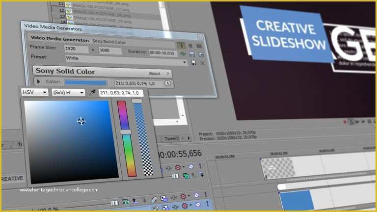 Sony Vegas Pro Slideshow Templates Free Download Of Presentation Slideshow