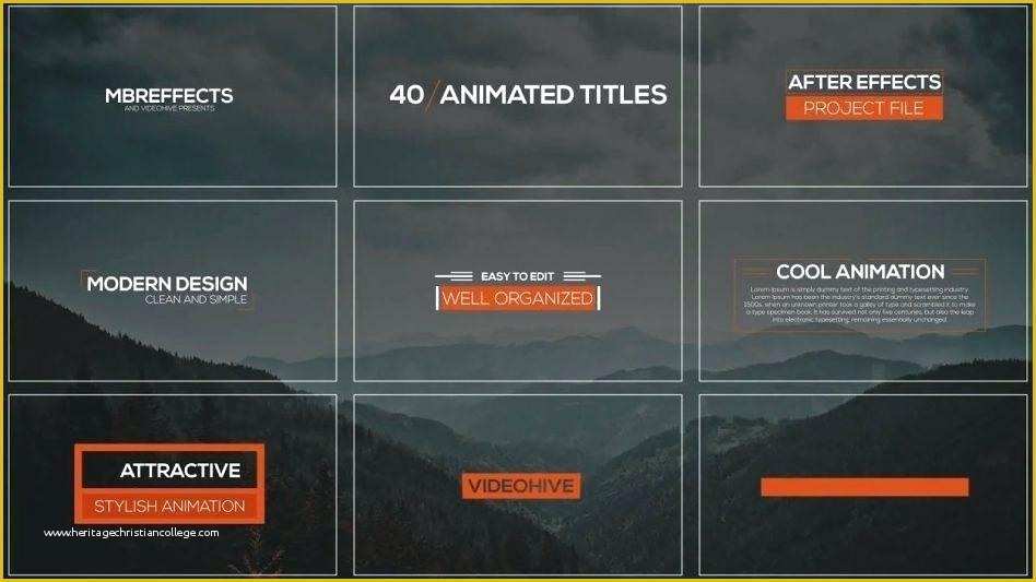 Sony Vegas Slideshow Templates Free Download Of after Effects Lower Third Templates Free Download Text