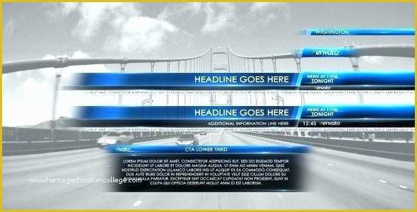 Sony Vegas Slideshow Templates Free Download Of after Effects Lower Third Templates Free Download Text