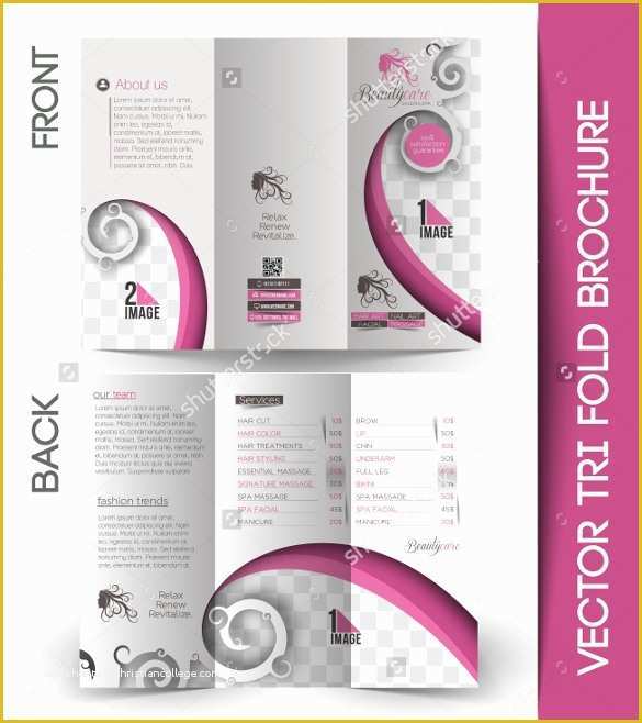 Spa Flyer Templates Free Download Of 20 Salon Brochures