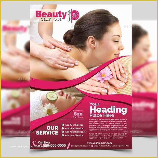 Spa Flyer Templates Free Download Of 25 Beauty Salon Flyer Templates and Designs Ai Psd