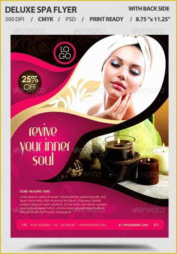 Spa Flyer Templates Free Download Of 75 Free Flyer Templates Shop Psd Download