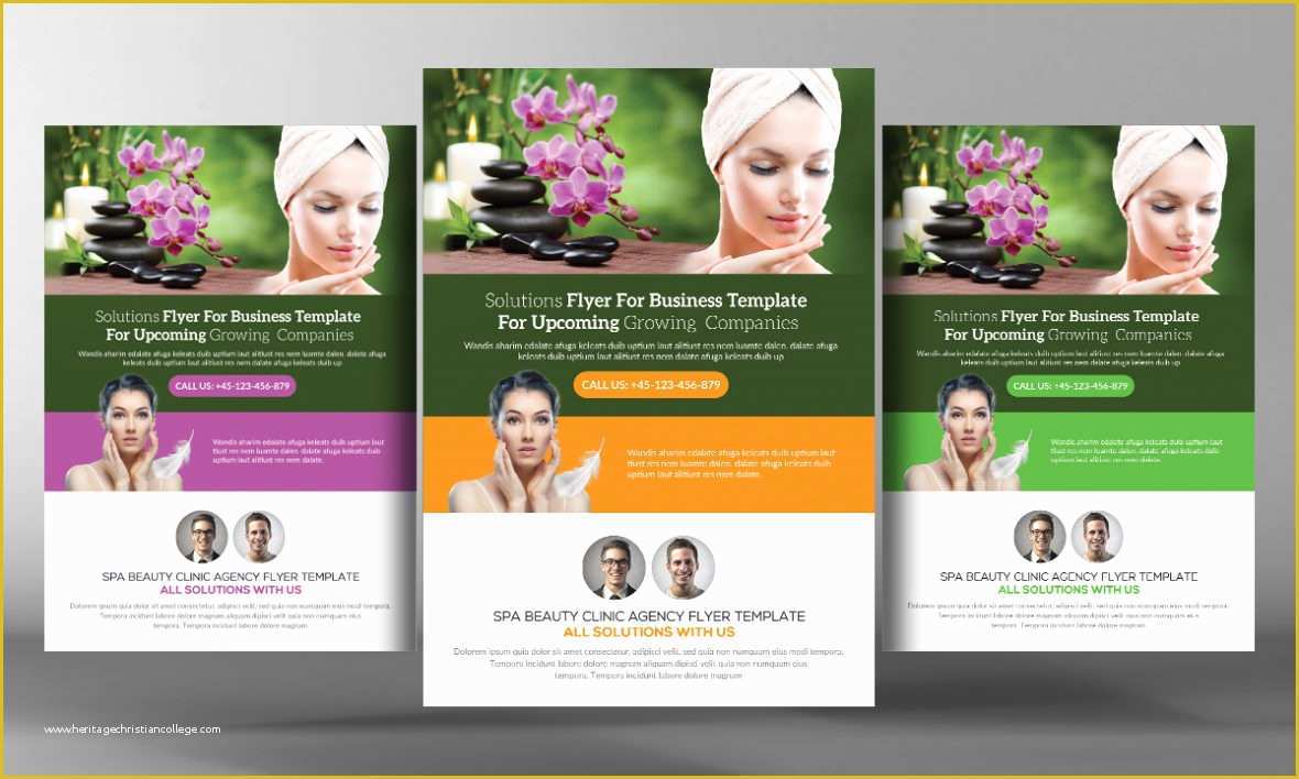 Spa Flyer Templates Free Download Of Best Spa Beauty Flyer Psd Template File