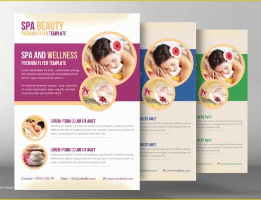Spa Flyer Templates Free Download Of Best Spa Beauty Flyer Psd Template
