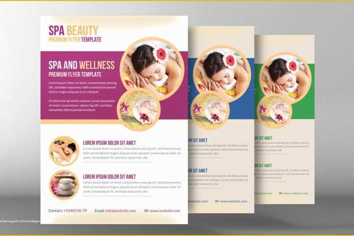 Spa Flyer Templates Free Download Of Best Spa Beauty Flyer Psd Template