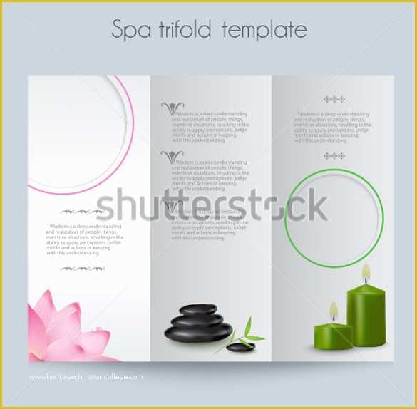 Spa Flyer Templates Free Download Of Spa Brochure Template 20 Download Documents In Vector