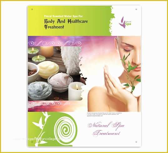 Spa Flyer Templates Free Download Of Spa Flyer Templates to Download