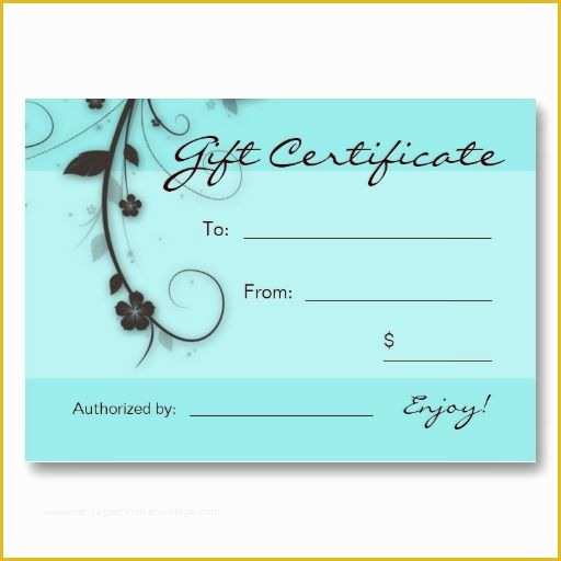 Spa Gift Certificate Template Free Of Manicure and Pedicure Gift Certificate Template Gift Ftempo