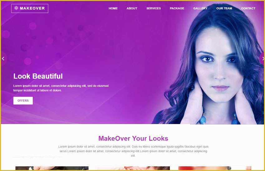 Spa Website Templates Free Download Of Beauty Parlour Website Template for Free Download