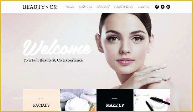 Spa Website Templates Free Download Of Bootstrap Beauty Salon Template Free Hair Salon Website