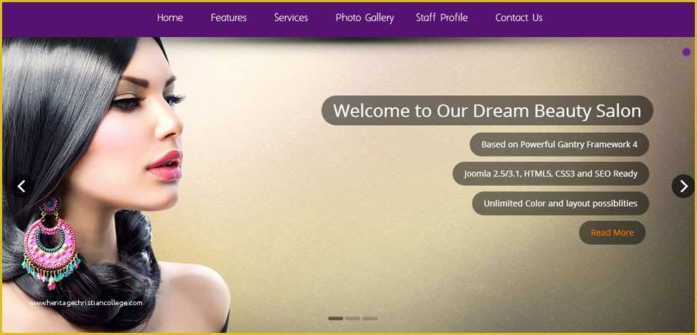 Spa Website Templates Free Download Of Dream Joomla Premium Responsive Template Free Demo