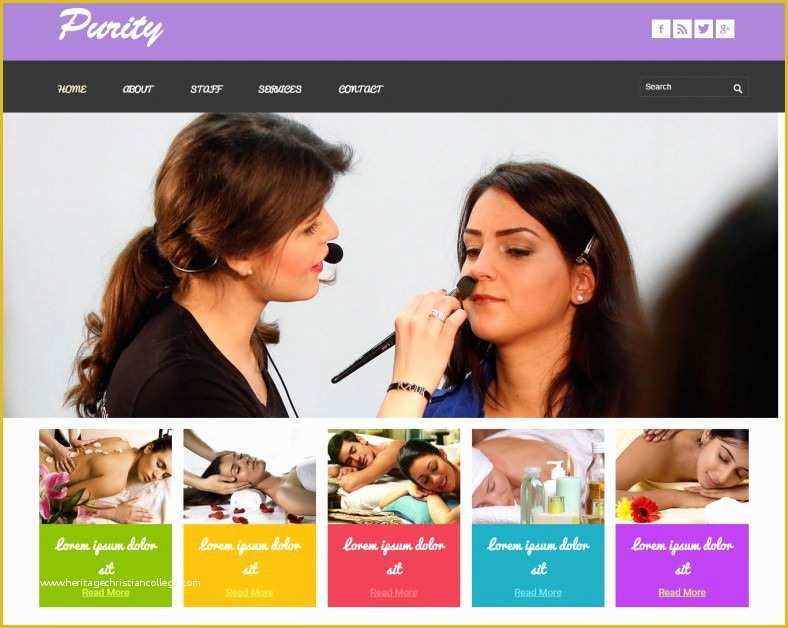 Spa Website Templates Free Download Of Hair Salon Website Templates Free 10 Best Hair Salon 5