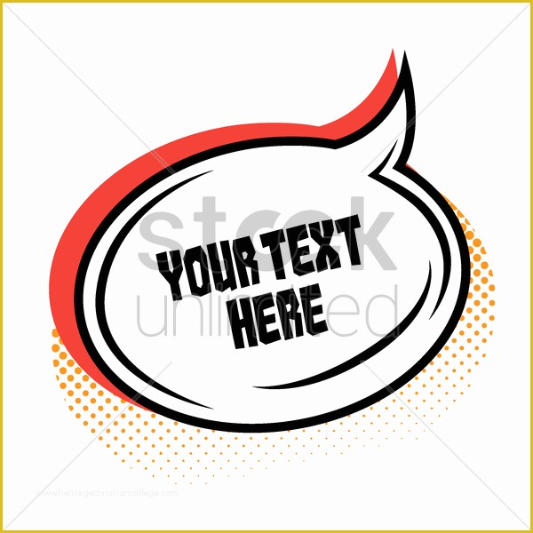 Speech Bubble after Effects Template Free Of Ic Effect Speech Bubble Template Vector Image