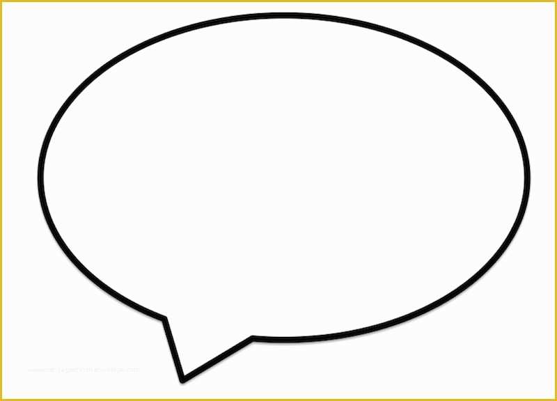 Speech Bubble after Effects Template Free Of Printable Speech Bubble Template to Pin On