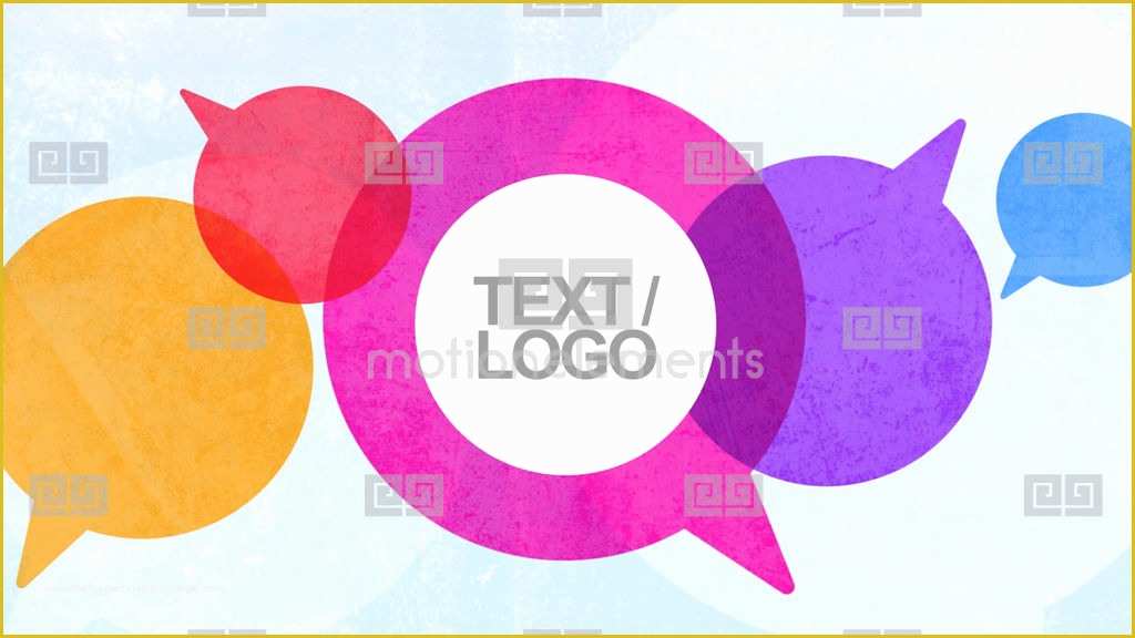 Speech Bubble after Effects Template Free Of Speech Bubble Intro Template after Effects Project