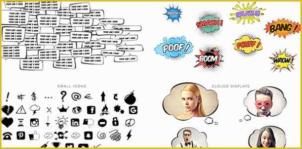 Speech Bubble after Effects Template Free Of Videohive Ics Bubbles Speech Kit Free after Effects