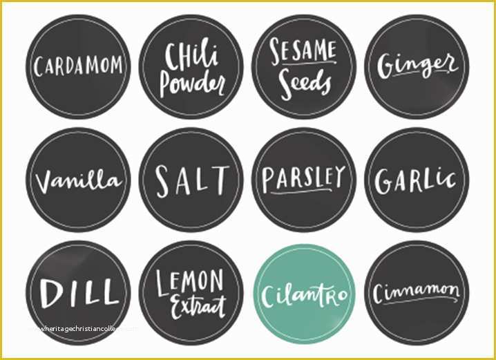 Spice Jar Label Template Free Of Make Your Own Spice Jars How to Make Your Own Spice Jar
