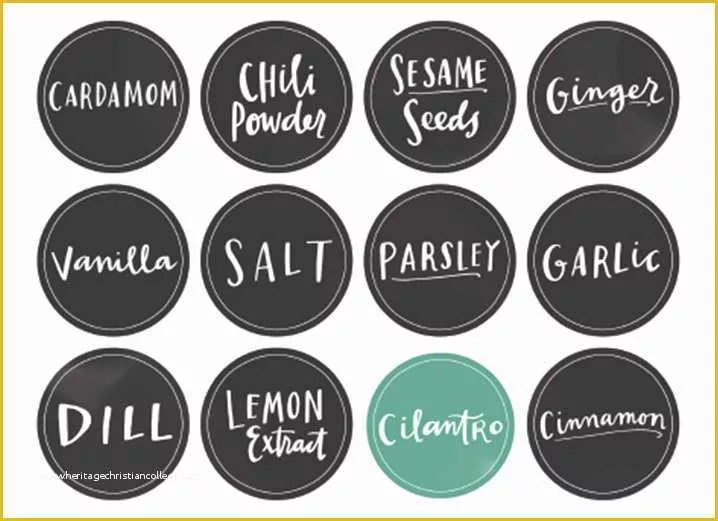 Spice Jar Label Template Free Of Make Your Own Spice Jars How to Make Your Own Spice Jar