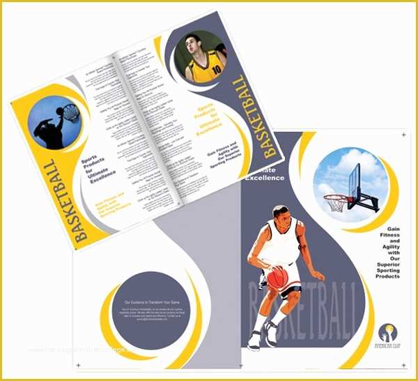 Sport Brochure Templates Free Of 16 Basketball Camp Brochures Free Psd Eps Ai format