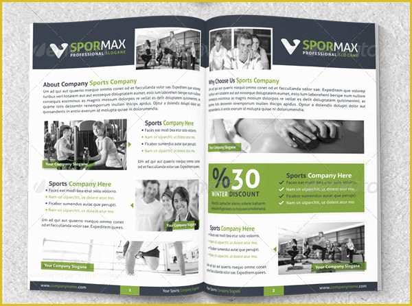 Sport Brochure Templates Free Of 25 Sports Brochure Templates Free & Premium Download