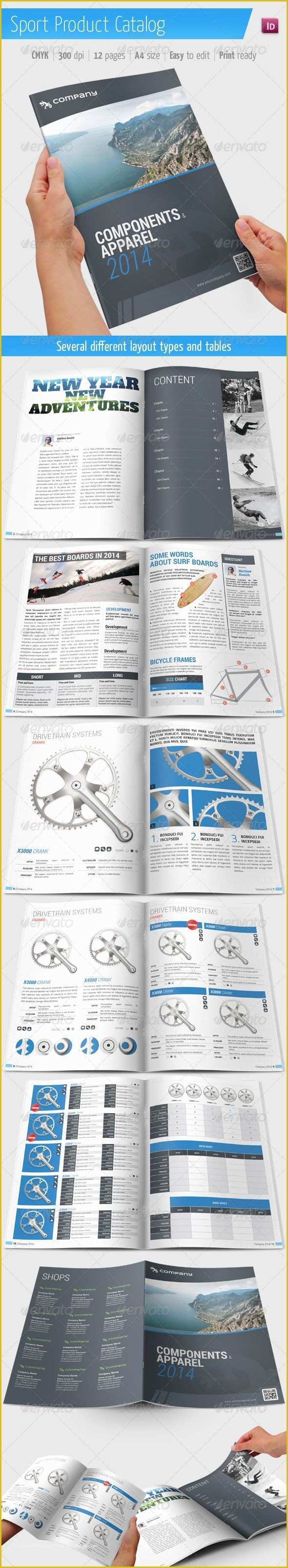 Sport Brochure Templates Free Of 78 Best Ideas About Product Catalog Template On Pinterest