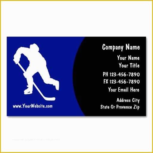 45 Sports Business Cards Templates Free