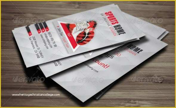 Sports Business Cards Templates Free Of 22 Creative Indesign Business Card Templates – Design Freebies