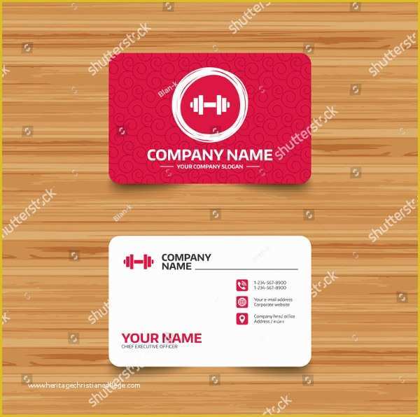 Sports Business Cards Templates Free Of 23 Sports Business Card Templates Free & Premium Download