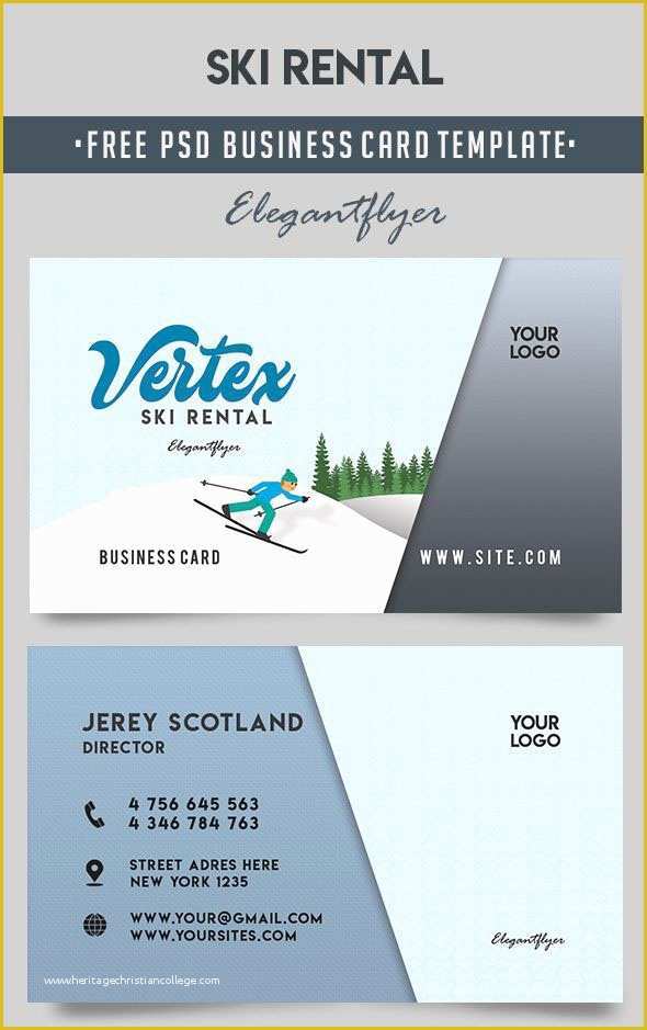 Sports Business Cards Templates Free Of 50 Premium & Free Different and Exclusive Psd Templates