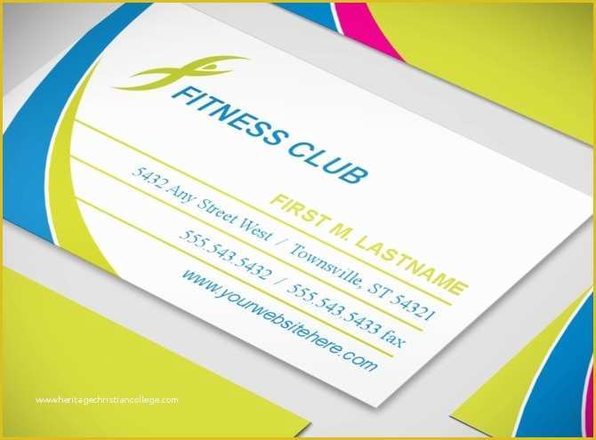 Sports Business Cards Templates Free Of Document Moved