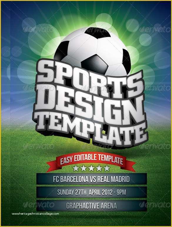 Sports event Flyer Template Free Of 35 Sports Flyer Templates Psd Docs Ai Publisher