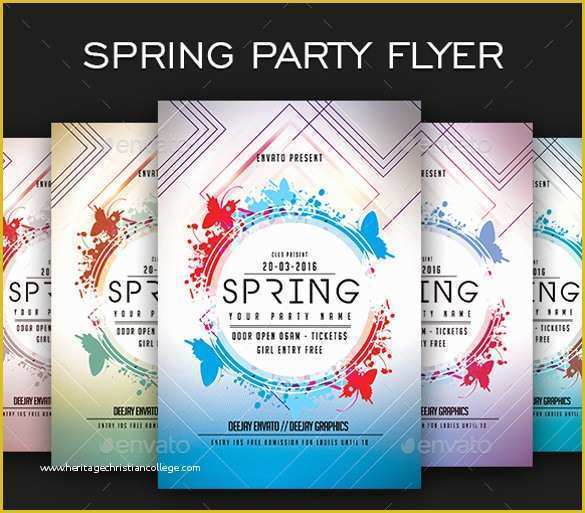 Spring Flyer Template Free Of 21 Spring Flyer Templates
