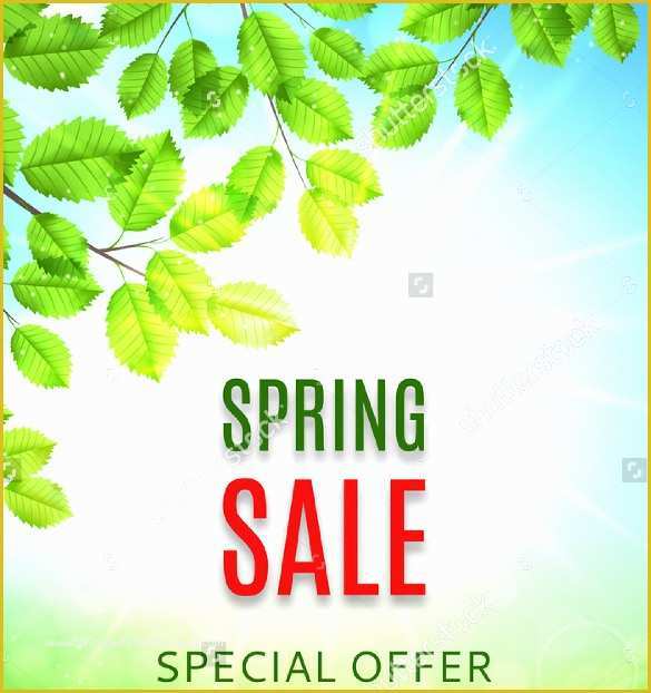 Spring Flyer Template Free Of 21 Spring Flyer Templates