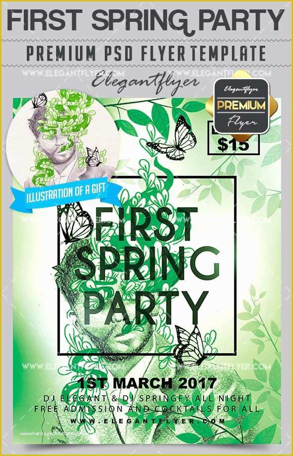 Spring Flyer Template Free Of are You Ready for Spring 20 Awesome Psd Flyer Templates