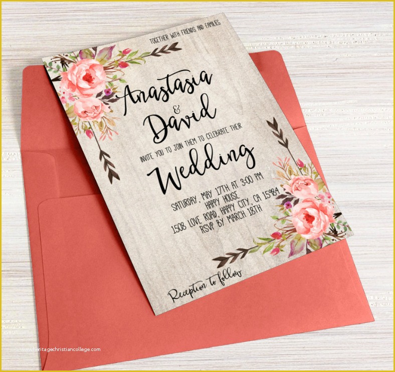 Spring Invitation Templates Free Of 11 Spring Invitation Designs & Templates Psd Ai