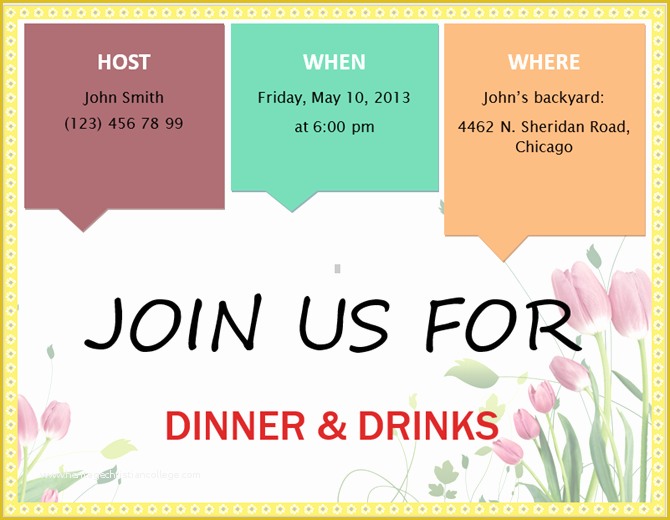 Spring Invitation Templates Free Of 13 Free Templates for Creating event Invitations In