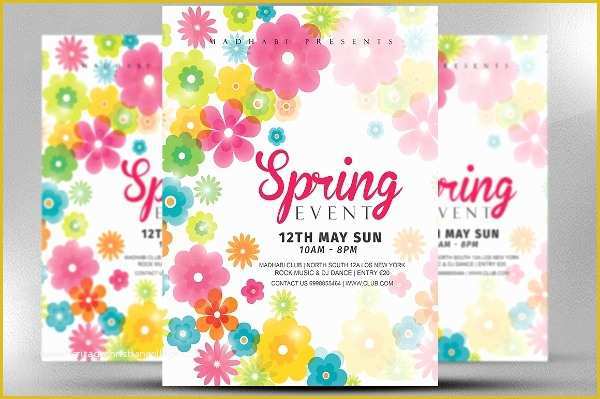 Spring Invitation Templates Free Of 39 event Flyers Pdf Psd Ai Vector Eps format