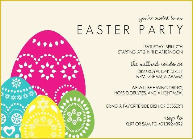 Spring Party Invitation Templates Free Of Easter Egg Hunt Ideas 10 Steps to An Outstanding Easter